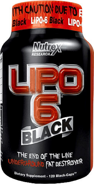 Nutrex Research Lipo 6 Black, 120 Kapseln