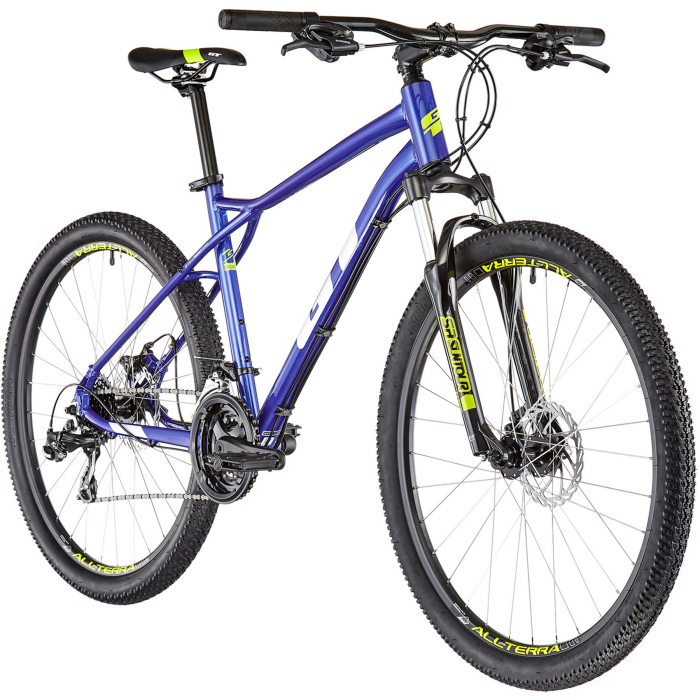 GT Aggressor Sport 29 Zoll Mountainbike Hardtail MTB Fahrrad 29" Mountain Bike (blau, 50 cm)
