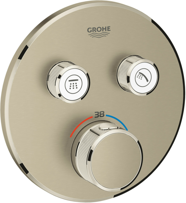 Grohtherm SmartControl Thermostat mit 2 Absperrventilen