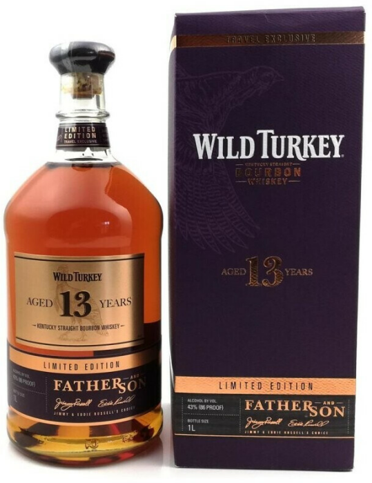 Wild Turkey 13 Years Father & Son 1 Liter Whisky Limited Edition
