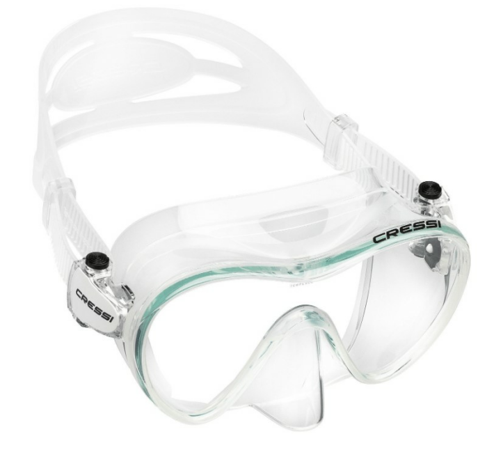 Cressi F1 Tauchmaske - transparente Taucherbrille
