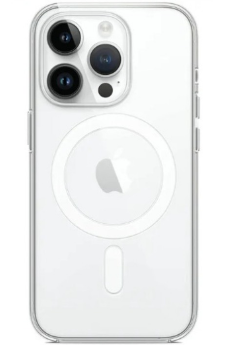 Apple Handyhülle Clear Case MPU63ZM/A, mit MagSafe, iPhone 14 Pro, Backcover, Kunststoff, transparent