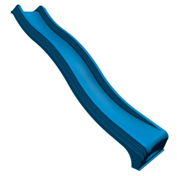 WINNETOO Wellenrutsche 295 cm (blau) mit Wasseranschluss