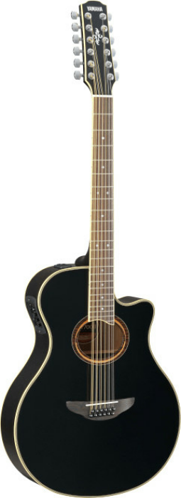 Yamaha APX700II-12 Black Electro-Acoustic Guitar