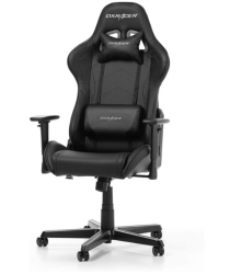 DXRacer (das Orginal) Formula F08 Gaming Stuhl, Kunstleder, Schwarz, bis zu 185 cm