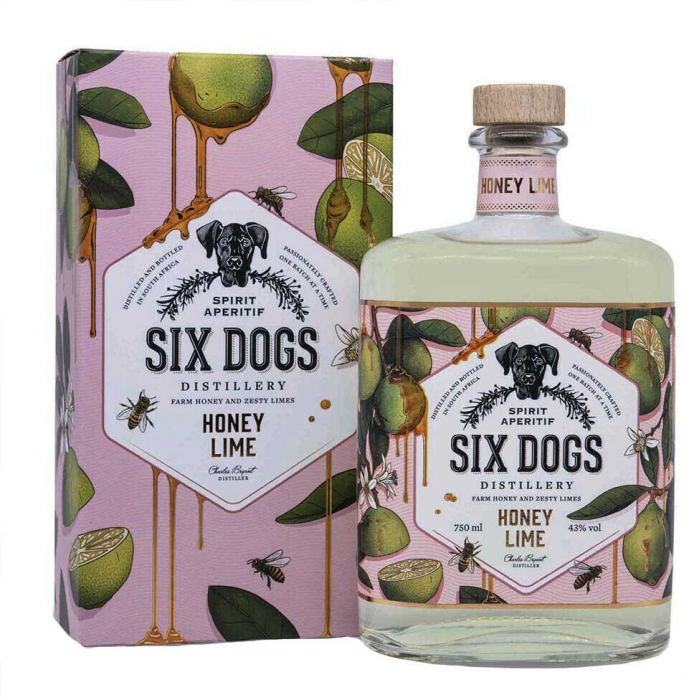 Six Dogs Honey Lime Gin 0,7l 43%