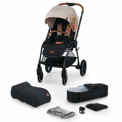 Kinderkraft Kinderwagen 2 in 1 EVOLUTION COCOON, Kinderwagenset, Kombikinderwagen, Sportwagen, mit Tragewanne