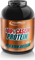 IronMaxx 100 Prozent Casein Protein Pulver, sättigendes Eiweißpulver, Geschmack Vanille, 2 kg Dose (1er Pack)