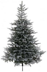 Everlands Künstlicher Weihnachtsbaum Grandis Fir 180cm beschneit