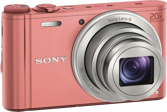 Sony Digital-Fotokamera 18,2MP,WiFi,pink DSCWX350P.CE3