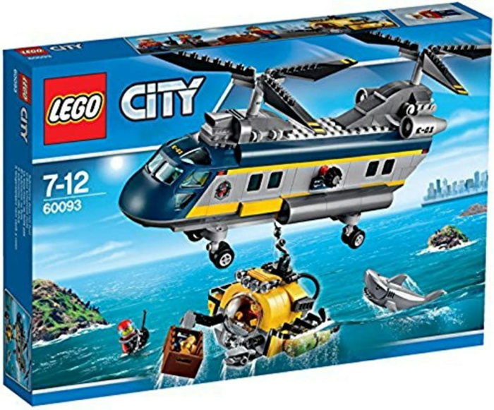 LEGO 60093 City Tiefsee-Helikopter Hubschrauber Taucher Expedition U-Boot
