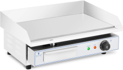 Royal Catering RC-EG002 Elektro Grillplatte 550 x 400 mm glatt 3.000 W Griddleplatte Bratplatte Griddleplatte elektrisch