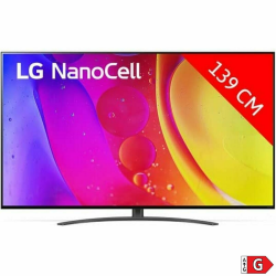 LG NanoCell 55NANO826QB, 139,7 cm (55 Zoll), 3840 x 2160 Pixel, NanoCell, Smart-TV, WLAN, Schwarz