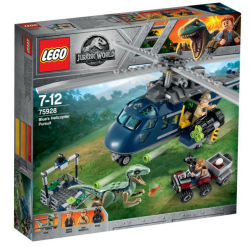 LEGO Jurassic World - Blue's Hubschrauber-Verfolgungsjagd