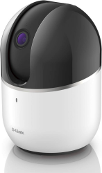 D-Link DCS-8515LH HD Pan & Tilt Wi-Fi Camera (Alexa & Google kompatibel, 120 Grad Blickwinkel, Nachtsichtfunktion, Bewegungs- und Geräuscherkennung, Fern-Zugriff per App)
