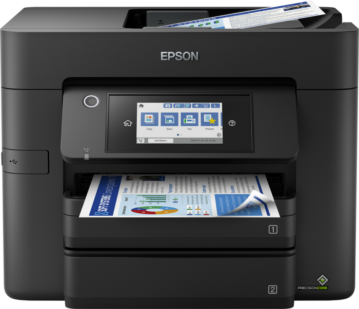 Epson Multifunktionsdrucker »WorkForce WF-4830DTWF«