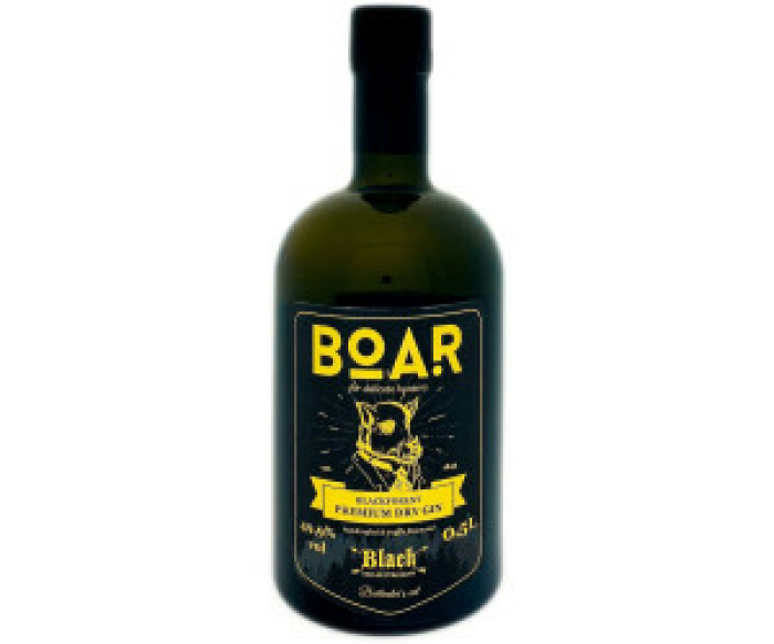 Boar Black­fo­rest Premium Dry Gin Black Edition 49,9% Vol