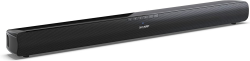 SHARP HTSB100 2.0 Soundbar 75W (USB, Bluetooth, HDMI, Optisch, AUX-In (3,5mm), Breite: 80cm), schwarz