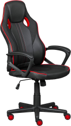 Inter Link Gaming Bürostuhl Ergonomischer Stuhl in schwarz und rot