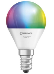 LEDVANCE Smarte LED-Lampe mit WiFi Technologie, Sockel E14, Dimmbar, Lichtfarbe änderbar