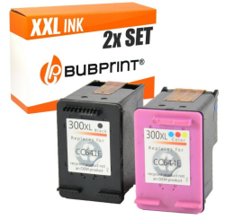 Bubprint 2 Druckerpatronen als Ersatz für HP 300 XL 300XL