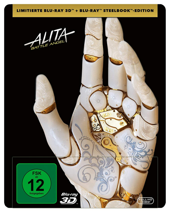 Alita: Battle Angel (3D Steelbook + 2D Blu-ray) [Limited Edition]