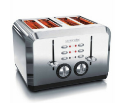 Arendo 304307 4-Scheiben-Toaster