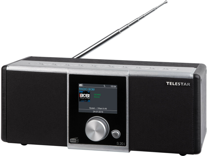 TELESTAR S20i DAB+ Radio (Bluetooth, DLNA, Wecker, Sleeptimer)