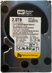 Western Digital WD2003FYPS RE4 2TB interne Festplatte 8,9 cm 3,5", 7200 rpm, SATA II ( Baujahr 2010-2011)