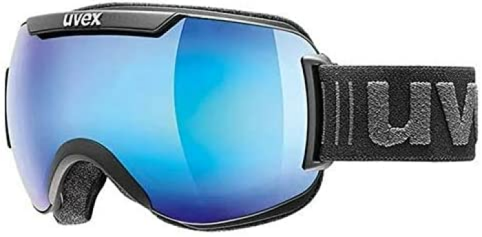 UVEX Downhill 2000 FM Black Mat/Mirror Blue Skibrille