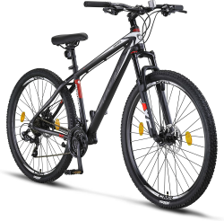 Licorne Bike Diamond Premium Mountainbike Aluminium, Fahrrad für Jungen, Mädchen, Herren und Damen - 21 Gang-Schaltung