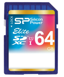 Silicon Power SDHC 64GB Speicherkarte