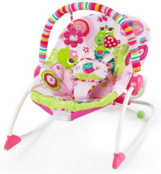 Babywippe Taggies rosa