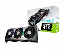 MSI GeForce RTX 3080 SUPRIM X 10G LHR - Grafikkarten
