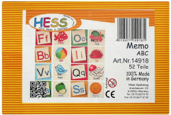Hess Holzspielzeug 14918 - Memory Spiel