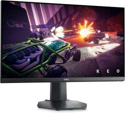 Dell Gaming Monitor, G2422HS, 23.8 Zoll, LED LCD, IPS, 1ms, 165Hz, 350cd/m², DP, HDMI, Audio out, NVIDIA G-SYNC+AMD FreeSync, 3Jahre DELL Austauschservice, Schwarz