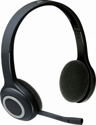 Logitech Wireless Headset H600 - Headset (halb offen) - drahtlos - 2,4 GHz (981-000342)