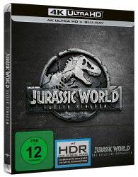 Jurassic World - Das gefallene Königreich (4K Ultra HD) (Exklusives Steelbook) [Blu-ray]