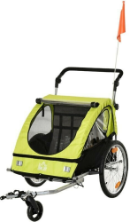 HOMCOM Fahrradkinderanhänger