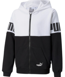 PUMA Kinder Sweatshirt POWER Colorblock Full