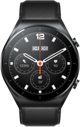 XIAOMI Watch S1, Smartwatch Edelstahl Echtleder