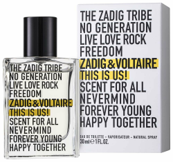 Zadig & Voltaire This is Us! Eau De Toilette 30 ml (unisex)