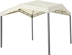 Tepro Garten 5530BE Pavillondach 305cm x 305cm x 96cm 1St.