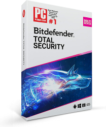Bitdefender Total Security 2023 | 10 Geräte | 1 Jahr | Windows - Mac - Android - iOS