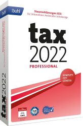 Tax 2022 Professional (für Steuerjahr 2021|Standard Verpackung)