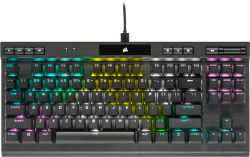 Corsair K70 RGB TKL Optisch-mechanische Gaming-Tastatur