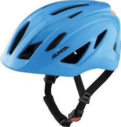 ALPINA PICO FLASH - Beleuchteter, Leichter & Bruchfester Fahrradhelm Mit Fliegennetz Für Kinder