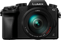 Panasonic Lumix DMC-G70 Kit 14-140 mm schwarz