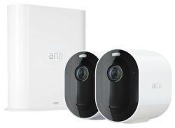 Arlo Pro3 WLAN Überwachungskamera Set mit 2 Kameras + Smarthub