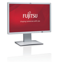 FUJITSU Monitor B24W-7 LED-Display 61 cm (24") grau 1920x1200, IPS, 5ms, DVI, VGA, DP, Lautsprecher